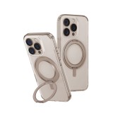 เคส Uniq iPhone 16 Pro Magclick 360 Rotating Kickstand Taupe Gold