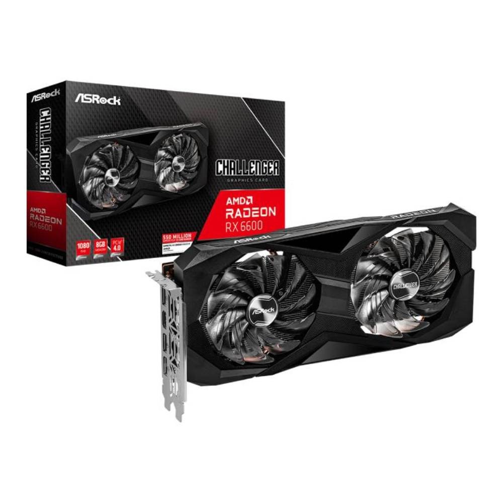 การ์ดจอ ASROCK RX 6600 Challenger D 8GB GDDR6 128-bit