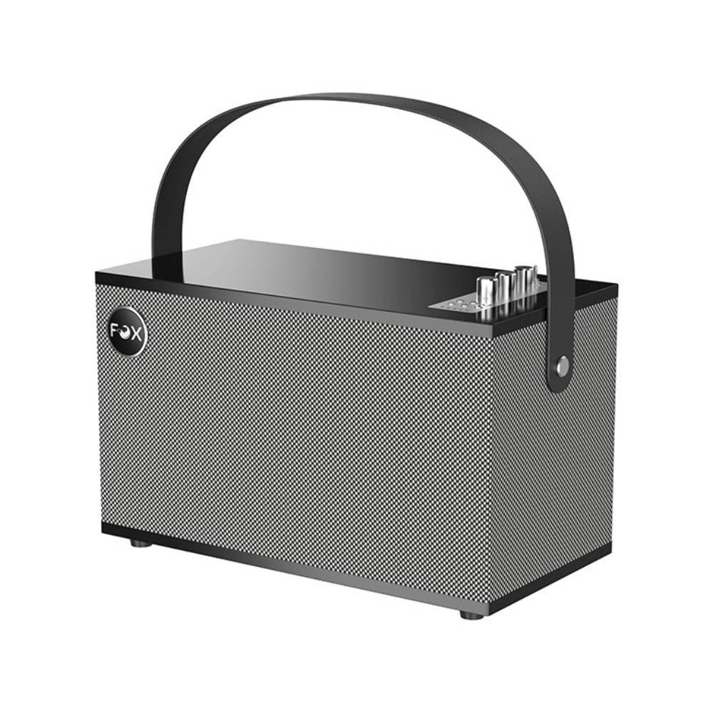ลำโพงบลูทูธ FOX Music Party Box 40W FOX-T1 Matte Black