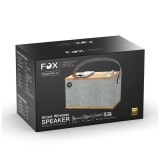 ลำโพงบลูทูธ FOX Music Party Box 40W FOX-T1 Walnut