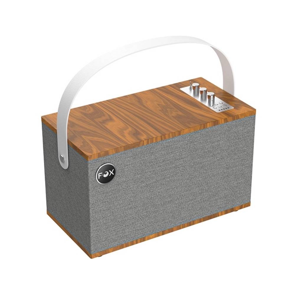 ลำโพงบลูทูธ FOX Music Party Box 40W FOX-T1 Walnut