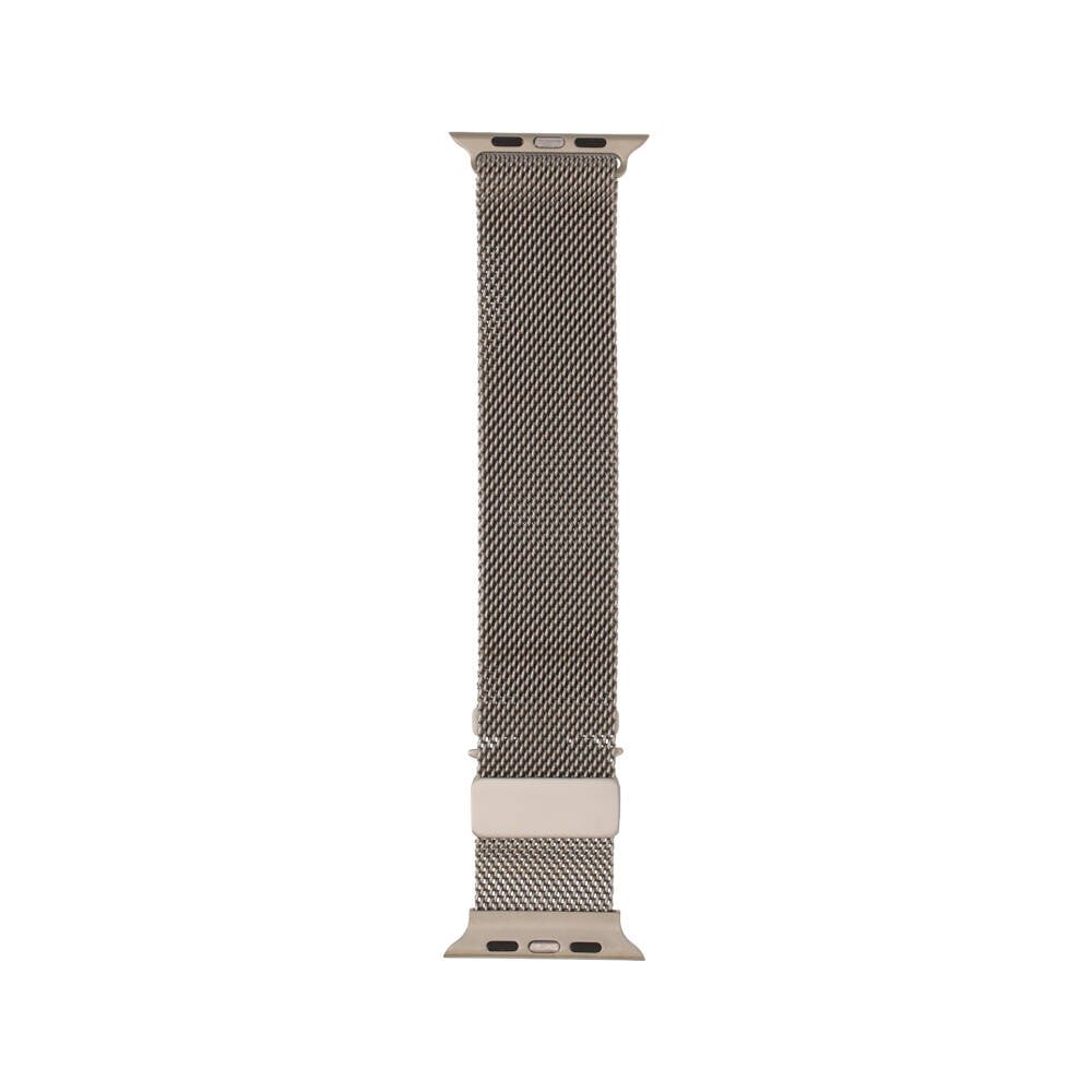 Blue Box สาย Apple Watch Strap Series 6,7,8,9,10,11,SE1,SE2,Ultra (44/45/46/49mm) New Metal Tile Silver