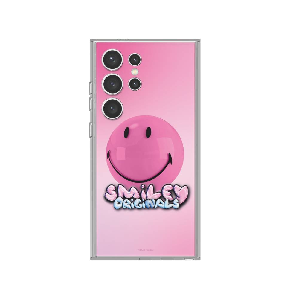 เคส Samsung Galaxy S24 Ultra NFC Plate Smiley Pink Plate Pink