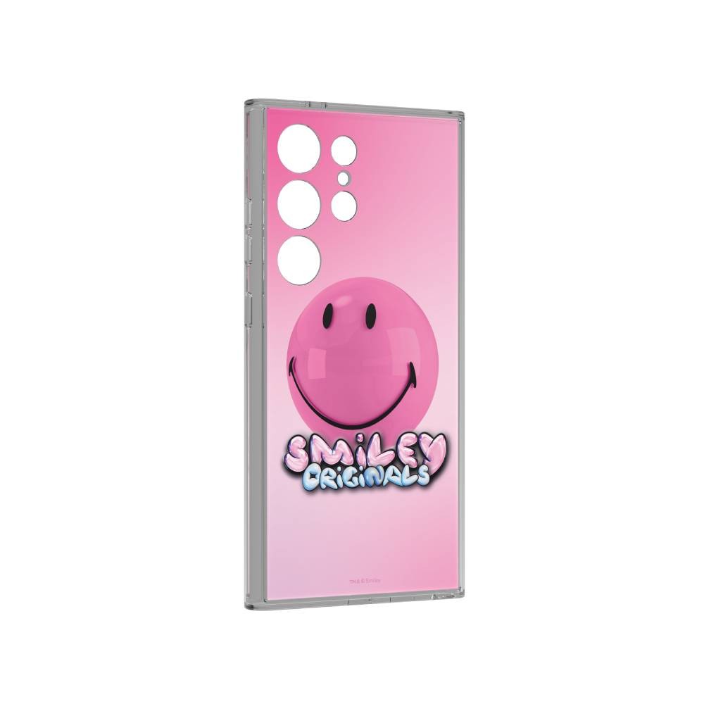 Samsung Galaxy S24 Ultra NFC Plate Smiley Pink Plate Pink