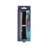 Blue Box สาย Apple Watch Strap Series 6,7,8,9,10,11,SE1,SE2,Ultra (44/45/46/49mm) Webbing Rubber Black