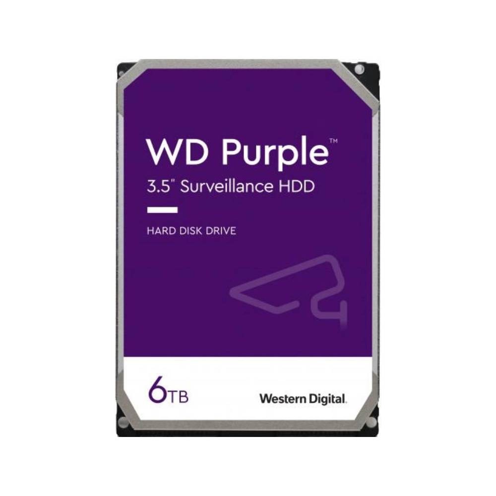 ฮาร์ดดิสก์ WD HDD 6TB 5640rpm 256MB Purple - 3 Year