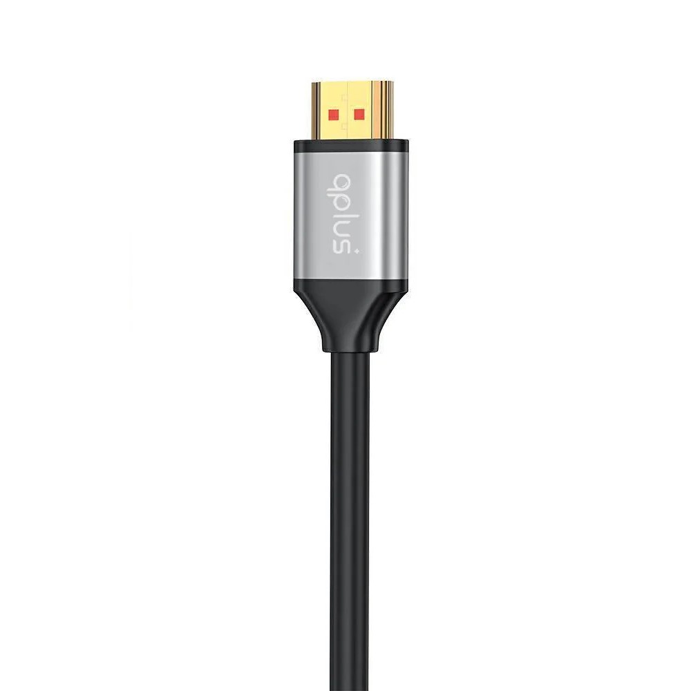 QPLUS HDMI to HDMI Cable 4K 1.5M Black/Grey