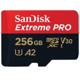 เมมโมรี่การ์ด SanDisk Extreme Pro microSDXC 256GB C10 A2 with SD adaptor
