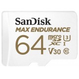 เมมโมรี่การ์ด SanDisk Micro SDXC Card MAX ENDURANCE 64GB (SDSQQVR-064G-GN6IA)