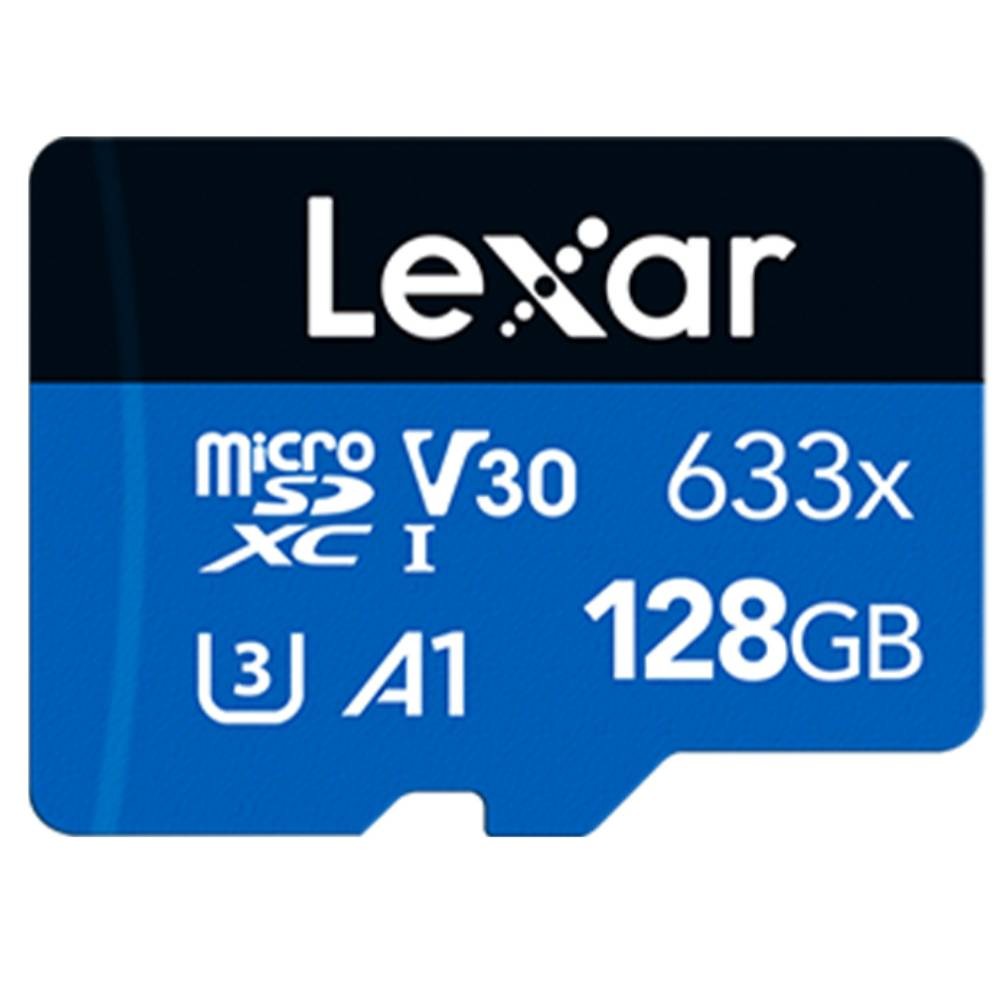 เมมโมรี่การ์ด Lexar MicroSDHC 128GB High Performance BL 633x Global