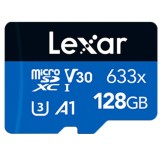 เมมโมรี่การ์ด Lexar MicroSDHC 128GB High Performance BL 633x Global