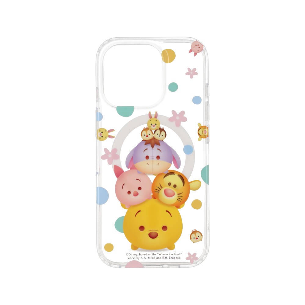 Blue Box x Mickey & Friend เคส iPhone 16 Pro Tsum Tsum Winnie Chip&Dale with Magnetic