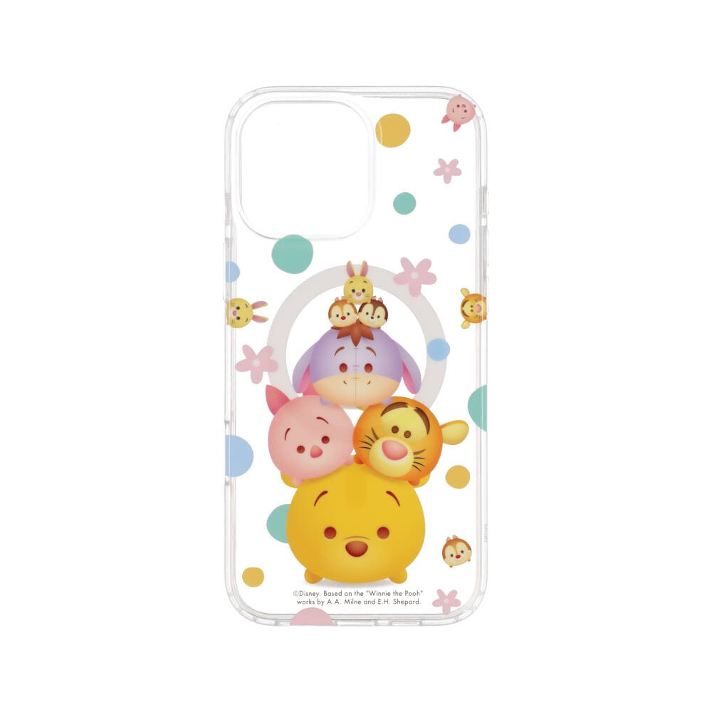 Blue Box x Mickey & Friend เคส iPhone 16 Pro Max Tsum Tsum Winnie Chip&Dale with Magnetic