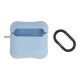 เคส QPLUS AirPods Gen 4 Liquid Silicone Blue