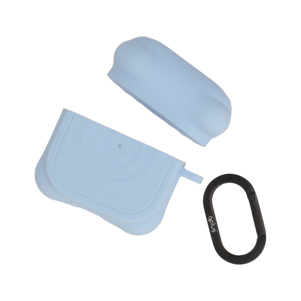 เคส QPLUS AirPods Gen 4 Liquid Silicone Blue