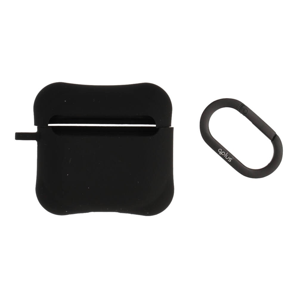 เคส QPLUS AirPods Gen 4 Liquid Silicone Black