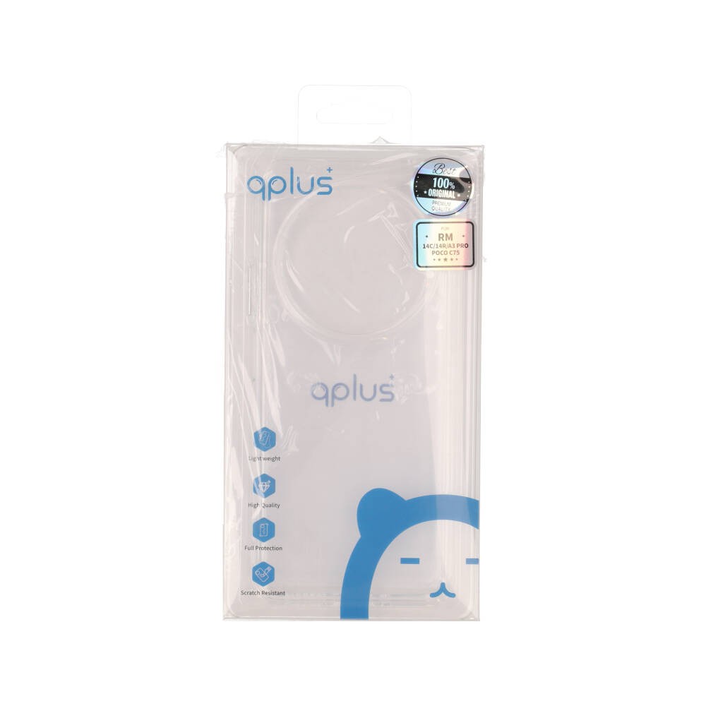 เคส QPLUS Redmi A4 5G/14C 4G/14R 5G Candy Transparent