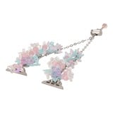 Blue Box สาย Apple Watch Strap Series 6,7,8,9,10,11,SE1,SE2 (39/40/41/42mm) Flowery Beads Pink/Blue