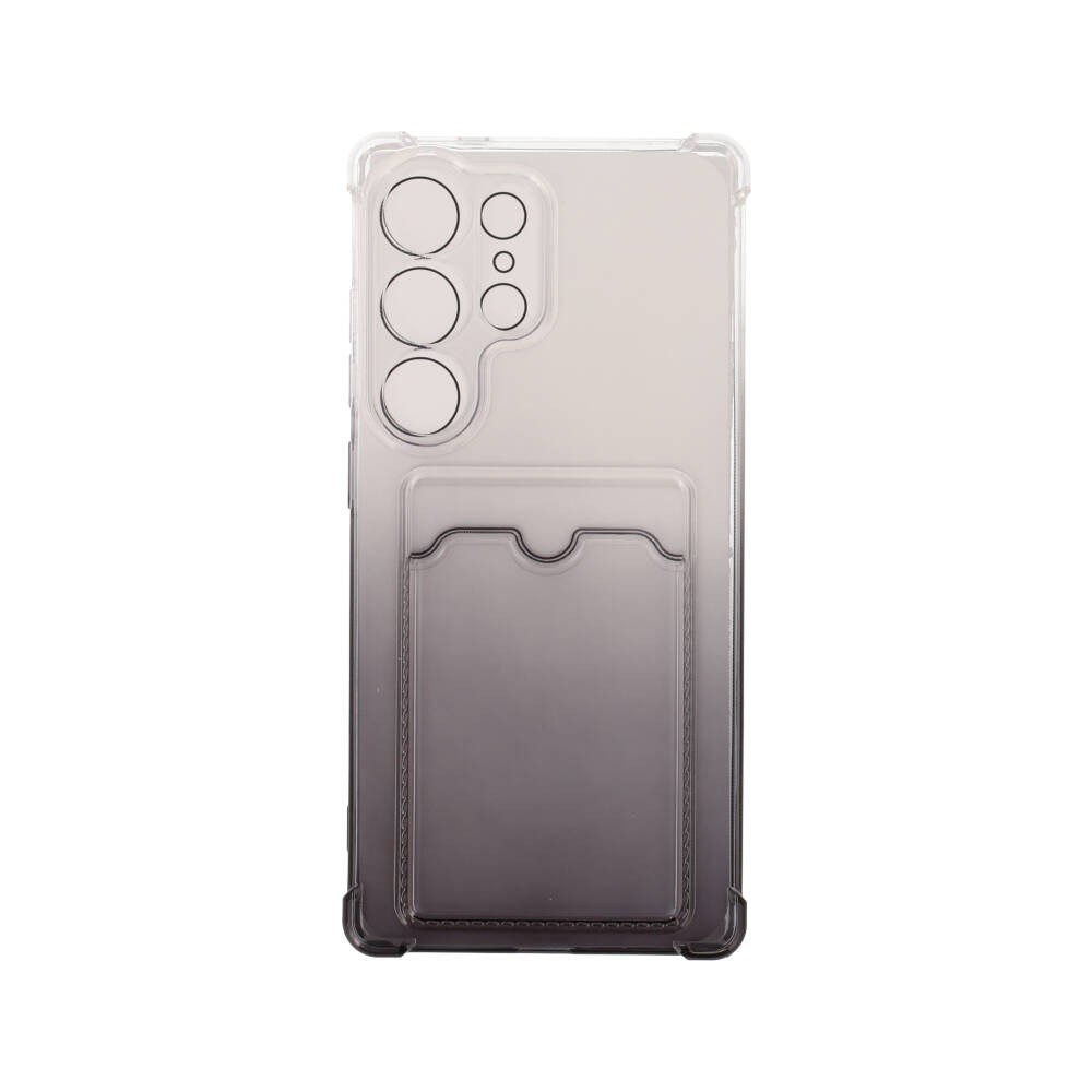 เคส QPLUS Samsung S25 Ultra Card Holder Gradient Black