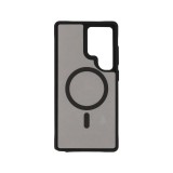 เคส QPLUS Samsung S25 Ultra Magnetic Carbon Clear