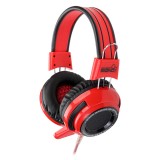 หูฟังเกมมิ่ง Signo Gaming Headset HP-803R Red