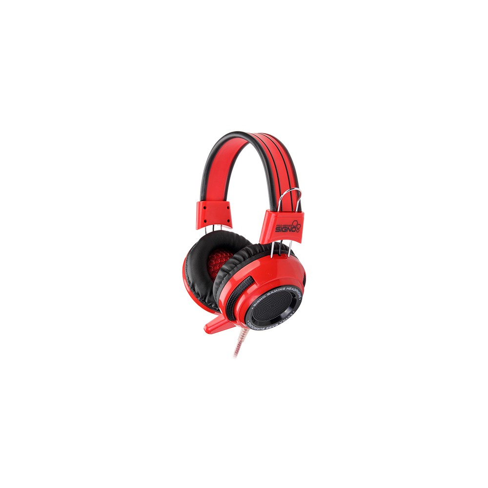 หูฟังเกมมิ่ง Signo Gaming Headset HP-803R Red