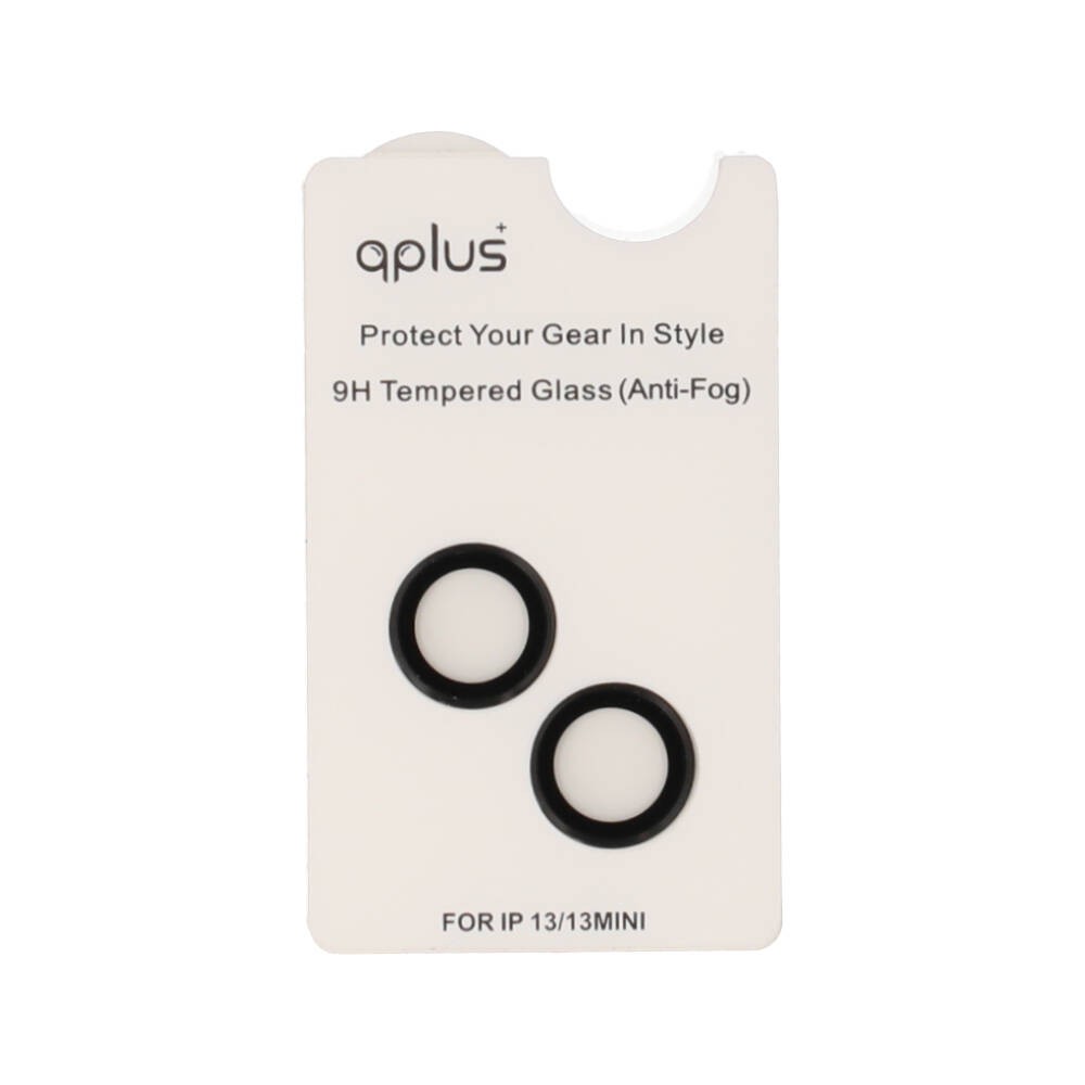 ฟิล์มกันเลนส์ QPLUS Camera Ring Lens iPhone 13/13 Mini Black