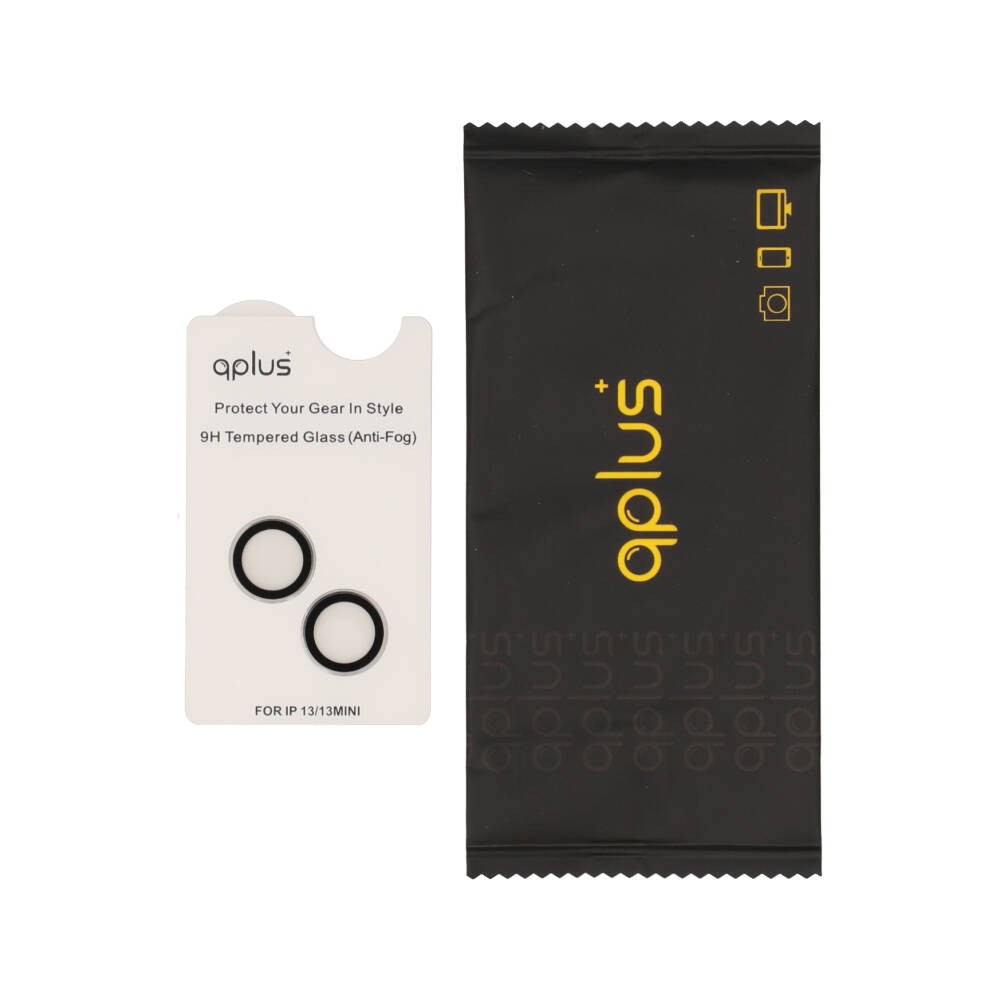 ฟิล์มกันเลนส์ QPLUS Camera Ring Lens iPhone 13/13 Mini Clear