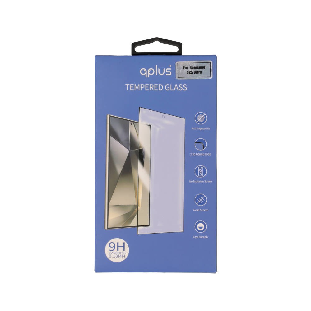 ฟิล์มกันรอย QPLUS TG Samsung Galaxy S25 Ultra Clear