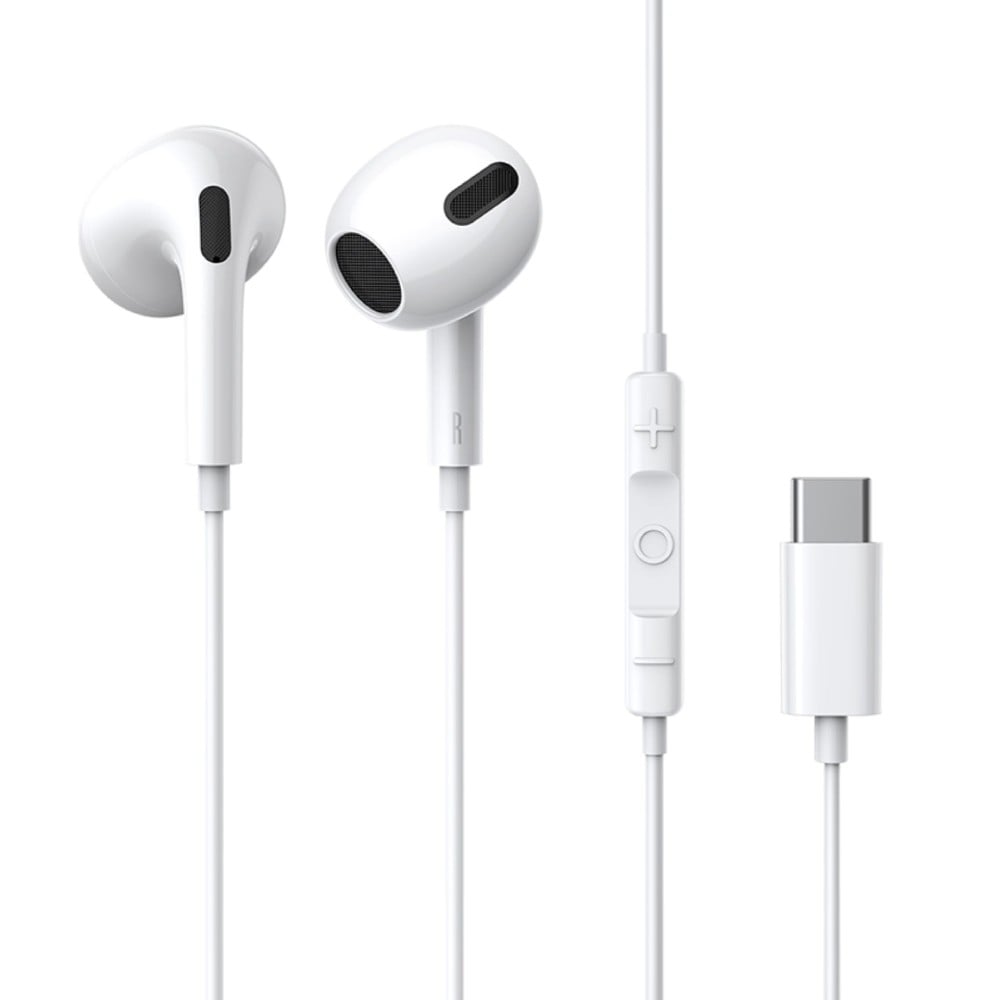 หูฟัง Baseus Earbud with Mic. Encok Type-C White