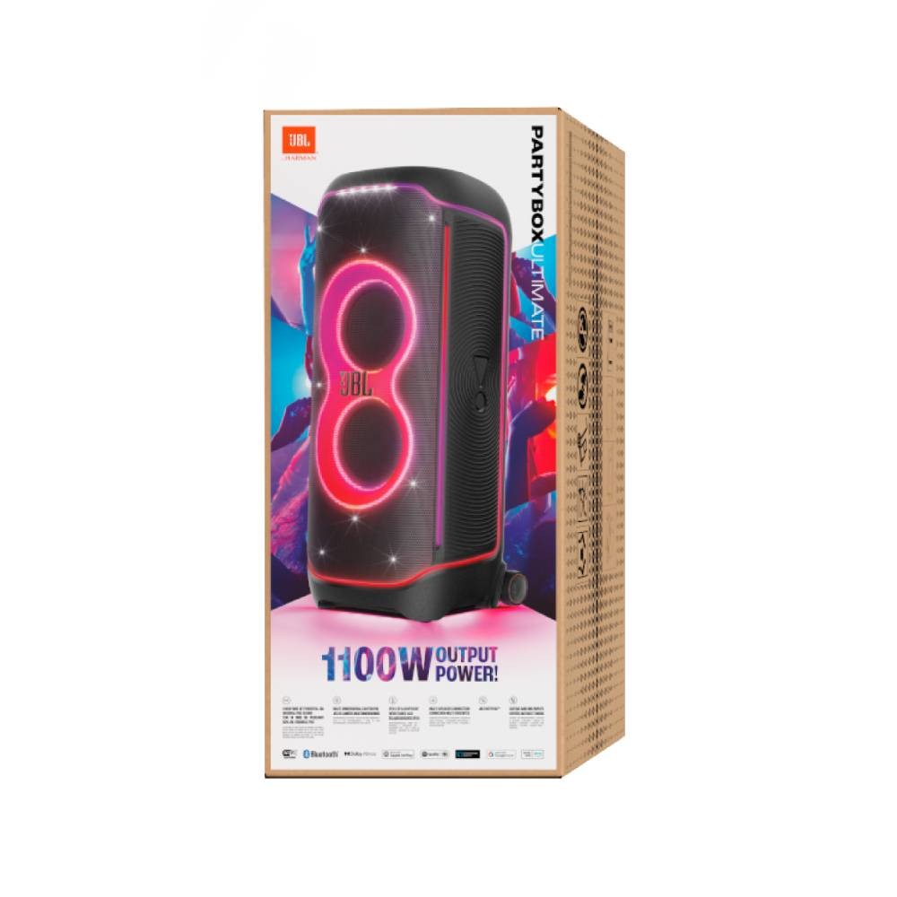ลำโพงบลูทูธ JBL Light Effects Party Box Ultimate Black