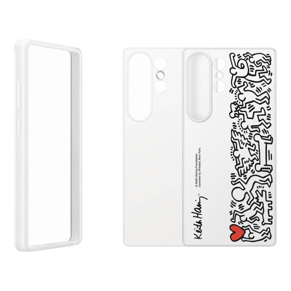 Samsung Ultra Flipsuit Card We Bare Bears Case for Galaxy S25- White main image 1