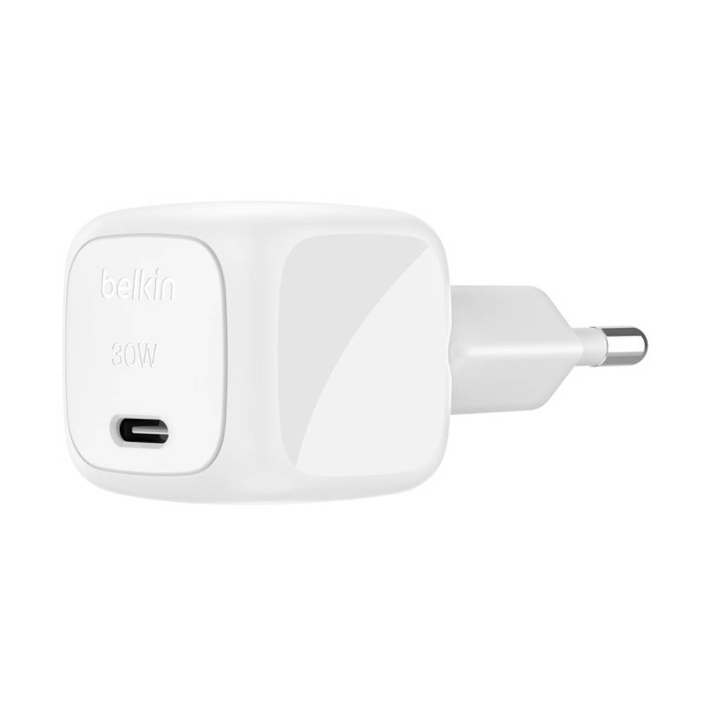 อะแดปเตอร์ Belkin Wall USB Charger 1 USB-C (PD30W) White (WCA008thWH) (TISI)
