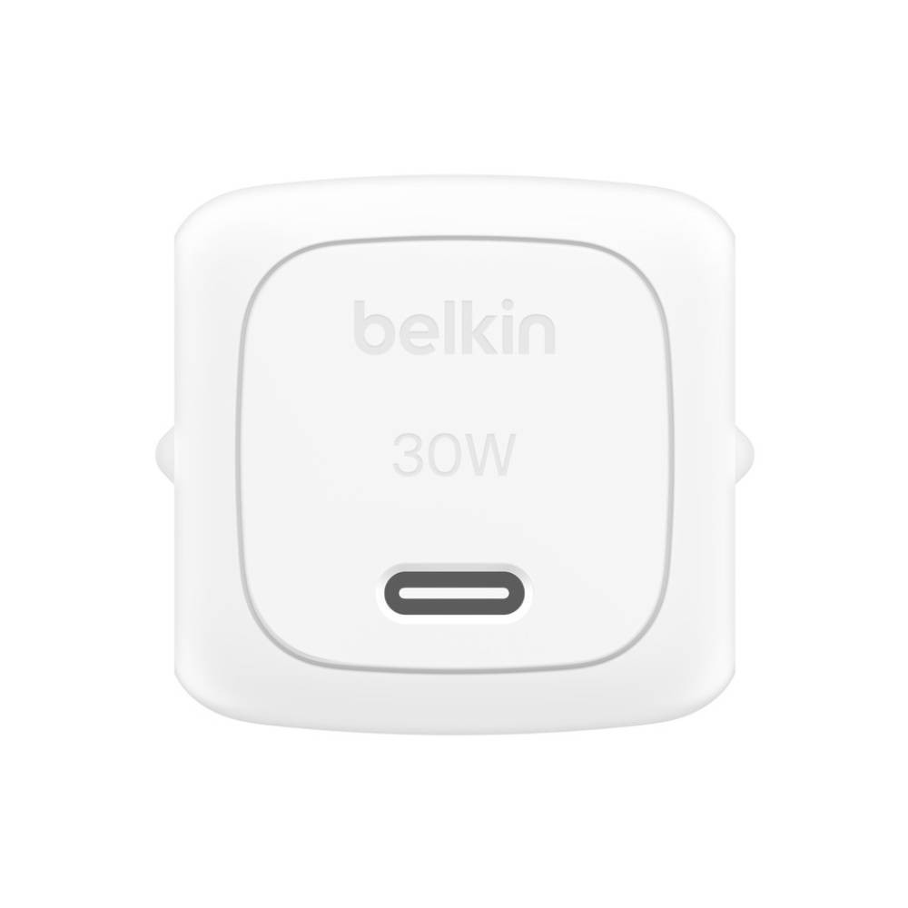 อะแดปเตอร์ Belkin Wall USB Charger 1 USB-C (PD30W) White (WCA008thWH) (TISI)