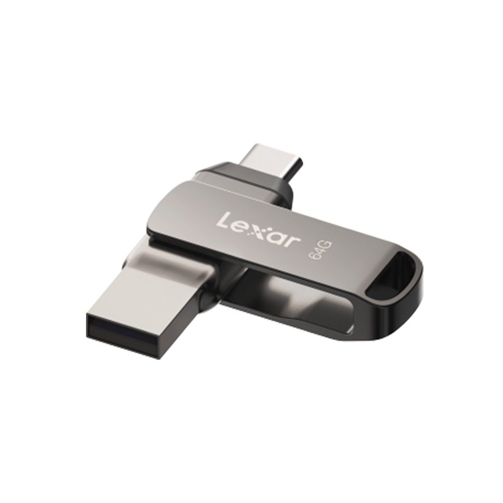 แฟลชไดร์ฟ Lexar Dual Drive D400 USB Type-C 64GB