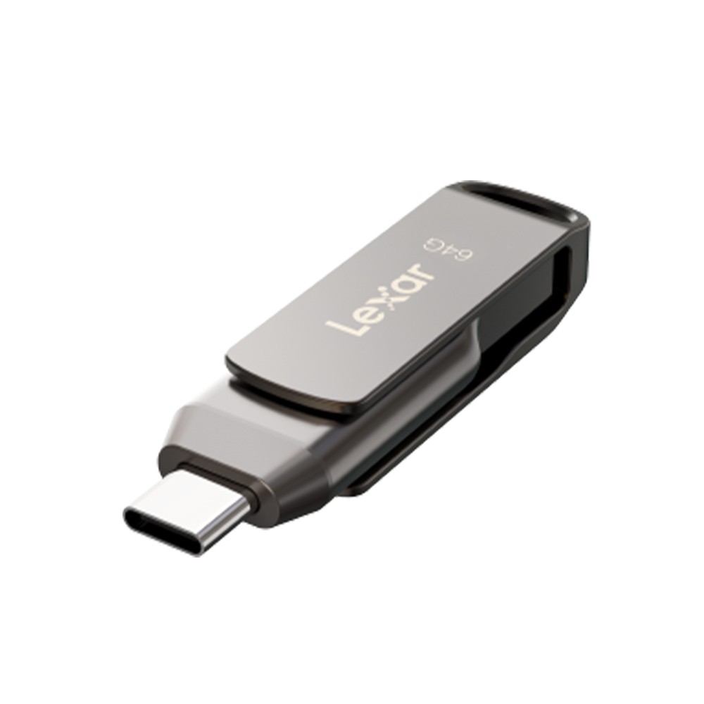 แฟลชไดร์ฟ Lexar Dual Drive D400 USB Type-C 64GB