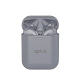 หูฟังไร้สาย QPLUS TWS BT12 (Bluetooth 5.3) Gray