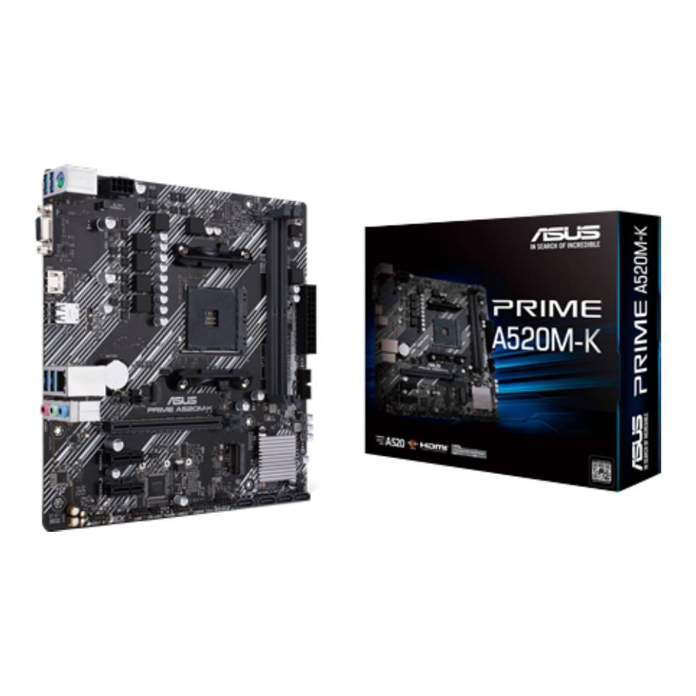 เมนบอร์ด ASUS Prime A520M-K AM4