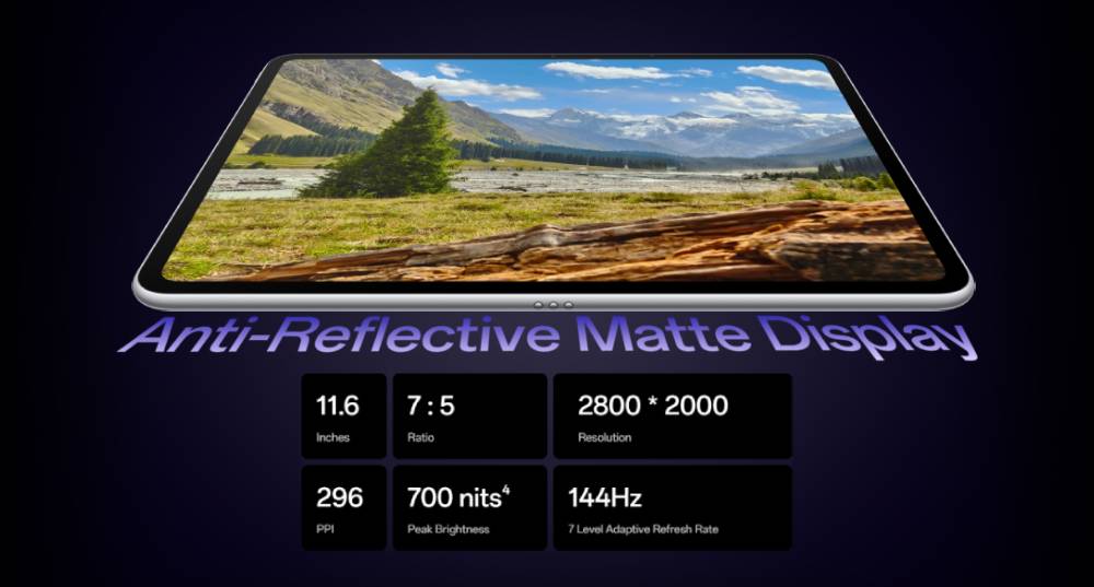 แท็บเล็ต OPPO Pad 3 Matte Display Edition (8+256) Millennium Silver
