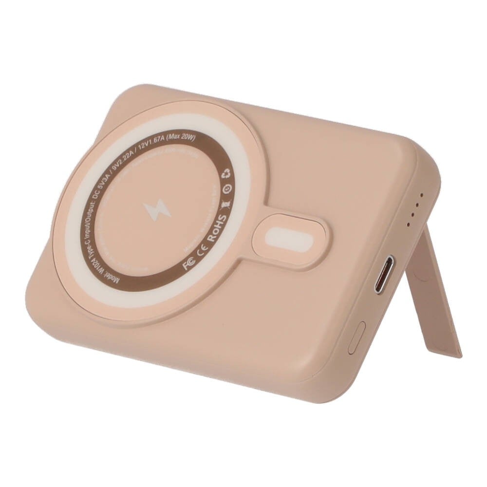 พาวเวอร์แบงค์ Blue Box MiniMag 10,000 mAh Magnetic BB-PB10Mag Titanium Gold