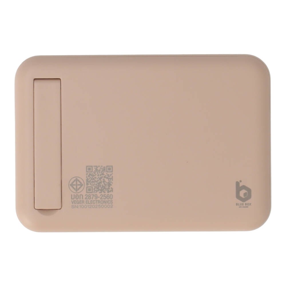 พาวเวอร์แบงค์ Blue Box MiniMag 10,000 mAh Magnetic BB-PB10Mag Titanium Gold