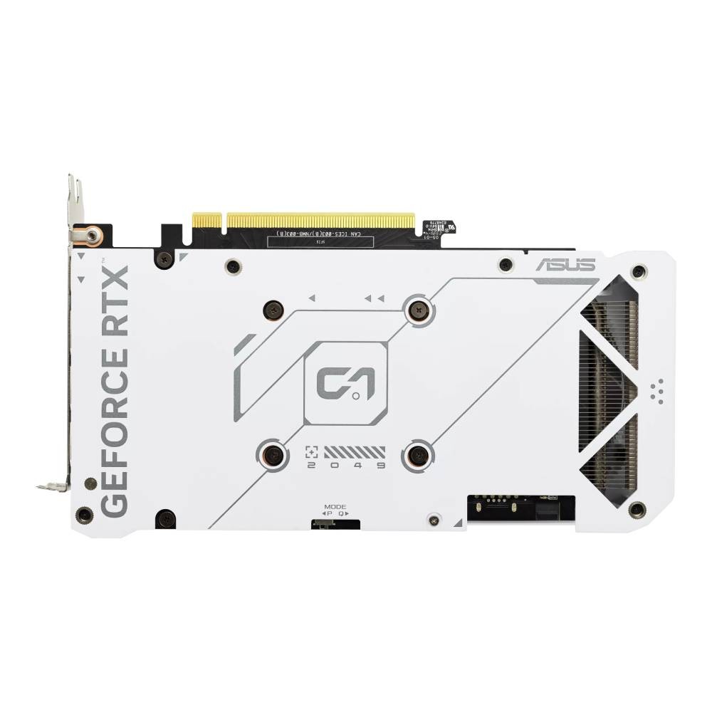 การ์ดจอ ASUS Dual GeForce RTX 4060 EVO White OC Edition 8GB GDDR6 128-bit (DUAL-RTX4060-O8G-EVO-WHITE)