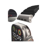 Mutural สาย Apple Watch Strap Series 6,7,8,9 (38/40/41mm) XuanSe Gray Black