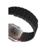 Mutural สาย Apple Watch Strap Series 6,7,8,9 (38/40/41mm) XuanSe Gray Black