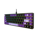 คีย์บอร์ดเกมมิ่ง Neolution E-Sport Mechanical Galactus Black/Purple - Blue Switch