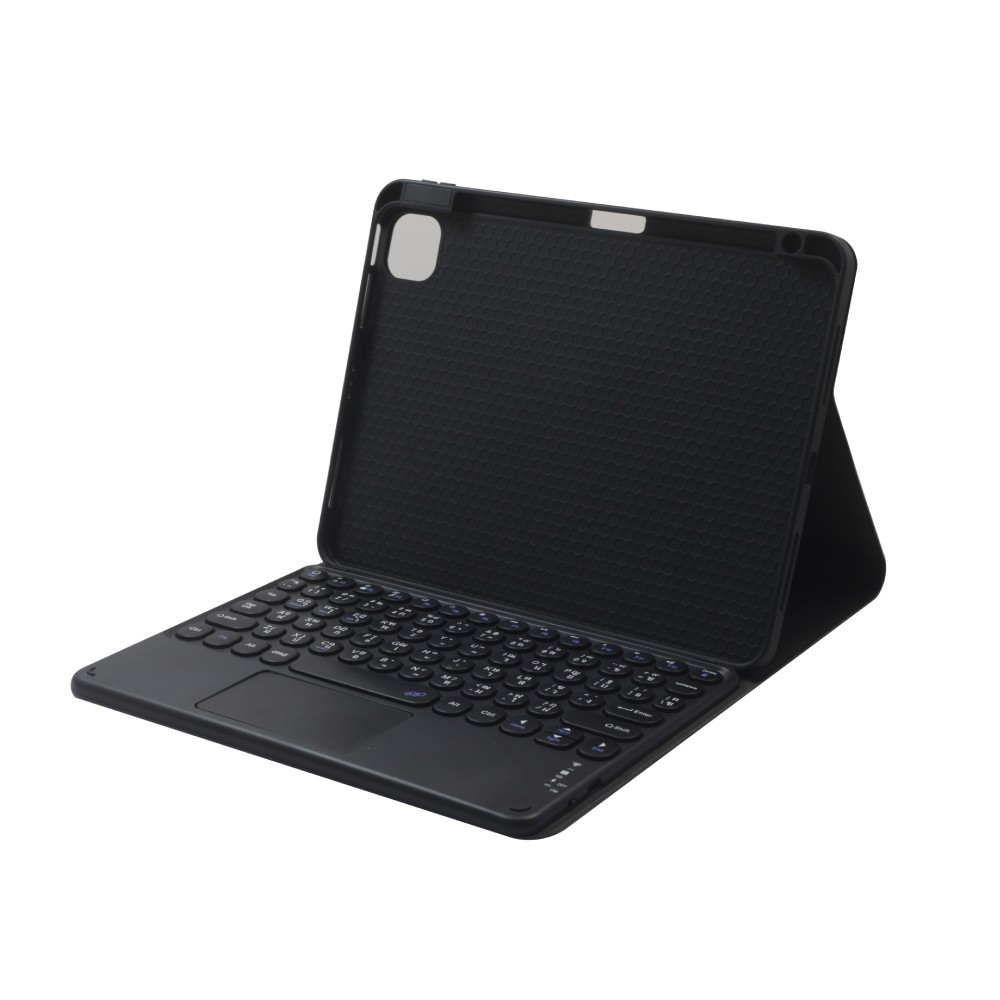 เคสคีย์บอร์ด Just Must iPad Air 11" 2026 / iPad Air 4/5/6/7/8 (M2/M3/M4) Folio Case with Keyboard Trackpad Black