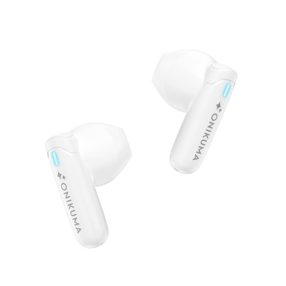 หูฟังเกมมิ่ง Onikuma T302 KUKU & NiNi TWS White