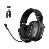หูฟังเกมมิ่ง Onikuma GT808 Tri-mode Black