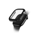 Uniq เคส Apple Watch Series 10,11 (42mm) Voute Tempered Glass Screen - Jet Black