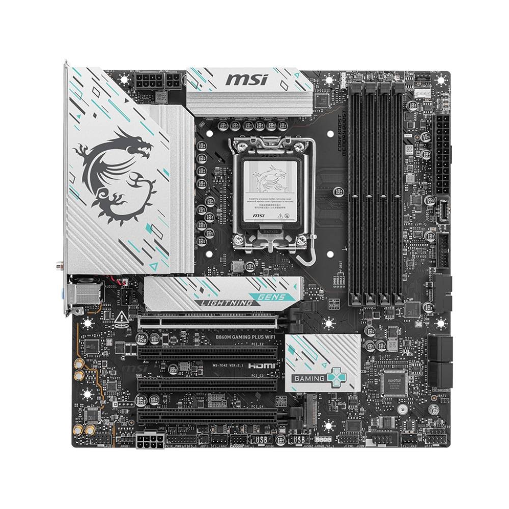 เมนบอร์ด MSI B860M GAMING PLUS WIFI LGA-1851